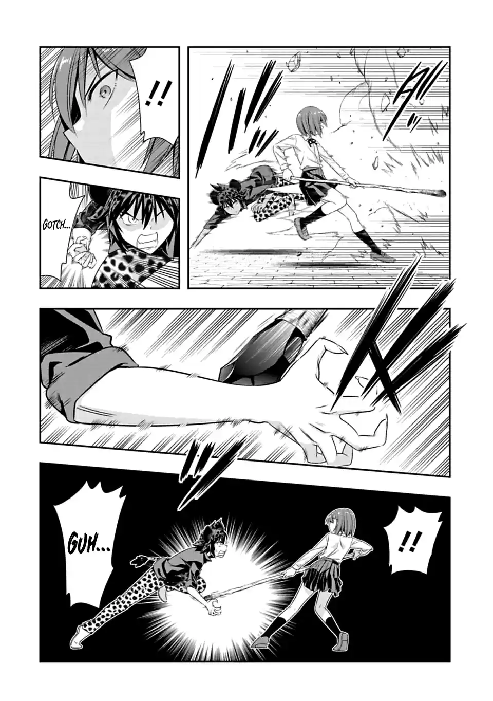 Murenase! Shiiton Gakuen Ch. 55 Even the primitive man can be moved to tears.