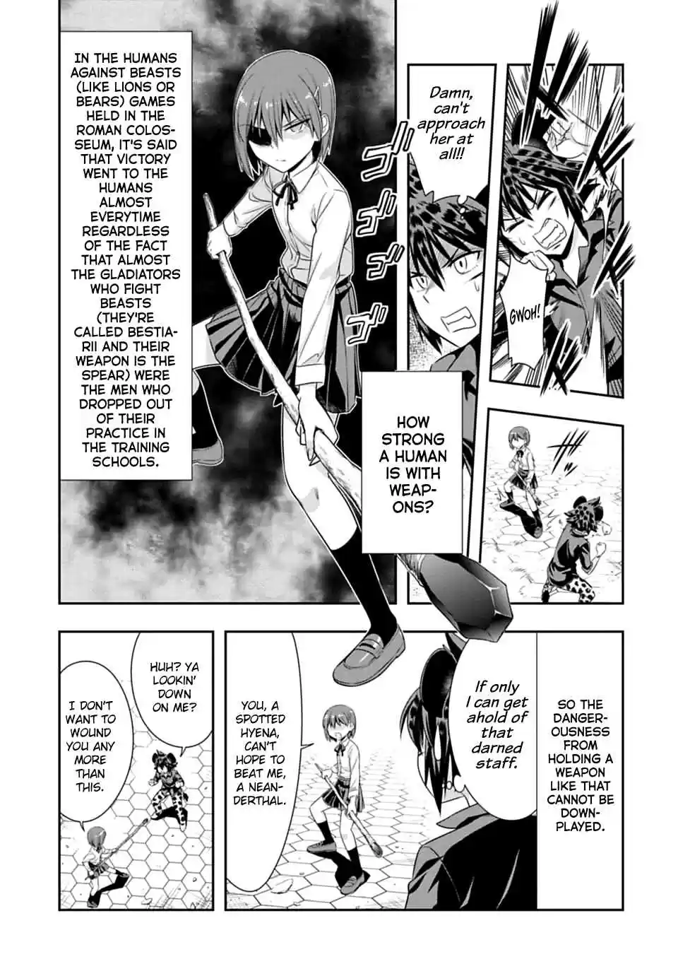 Murenase! Shiiton Gakuen Ch. 55 Even the primitive man can be moved to tears.