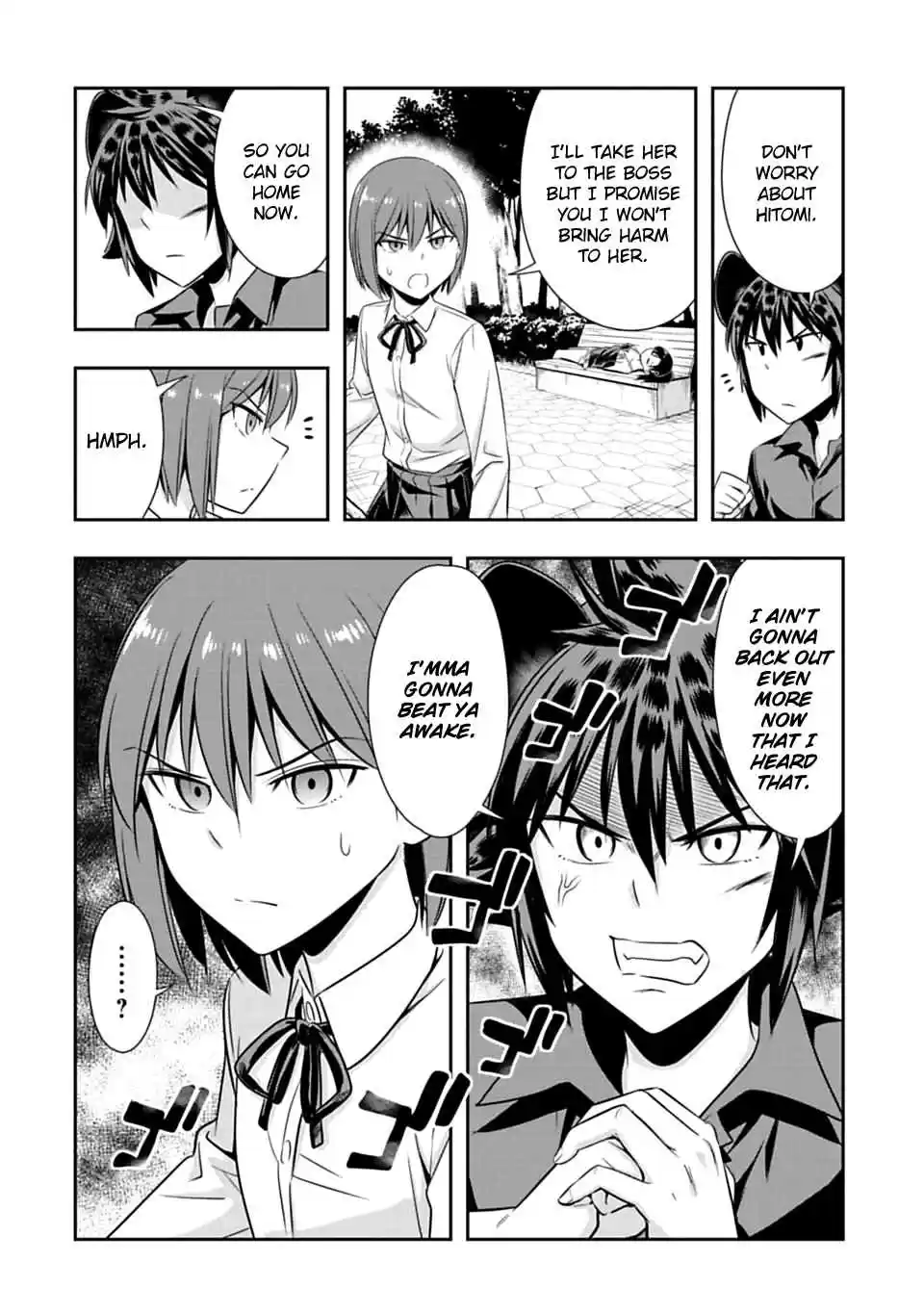 Murenase! Shiiton Gakuen Ch. 55 Even the primitive man can be moved to tears.