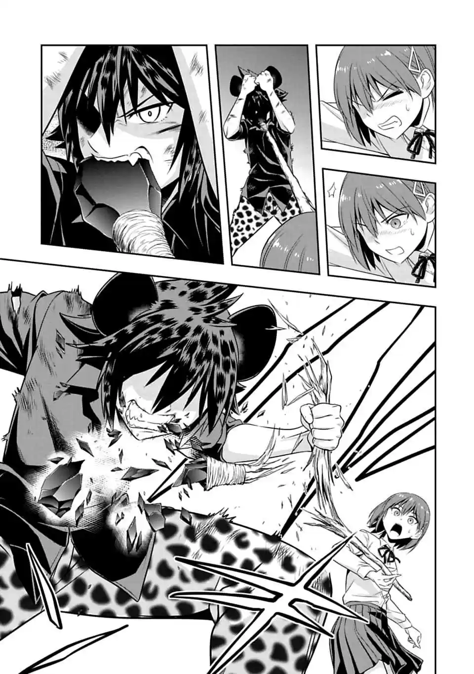 Murenase! Shiiton Gakuen Ch. 55 Even the primitive man can be moved to tears.