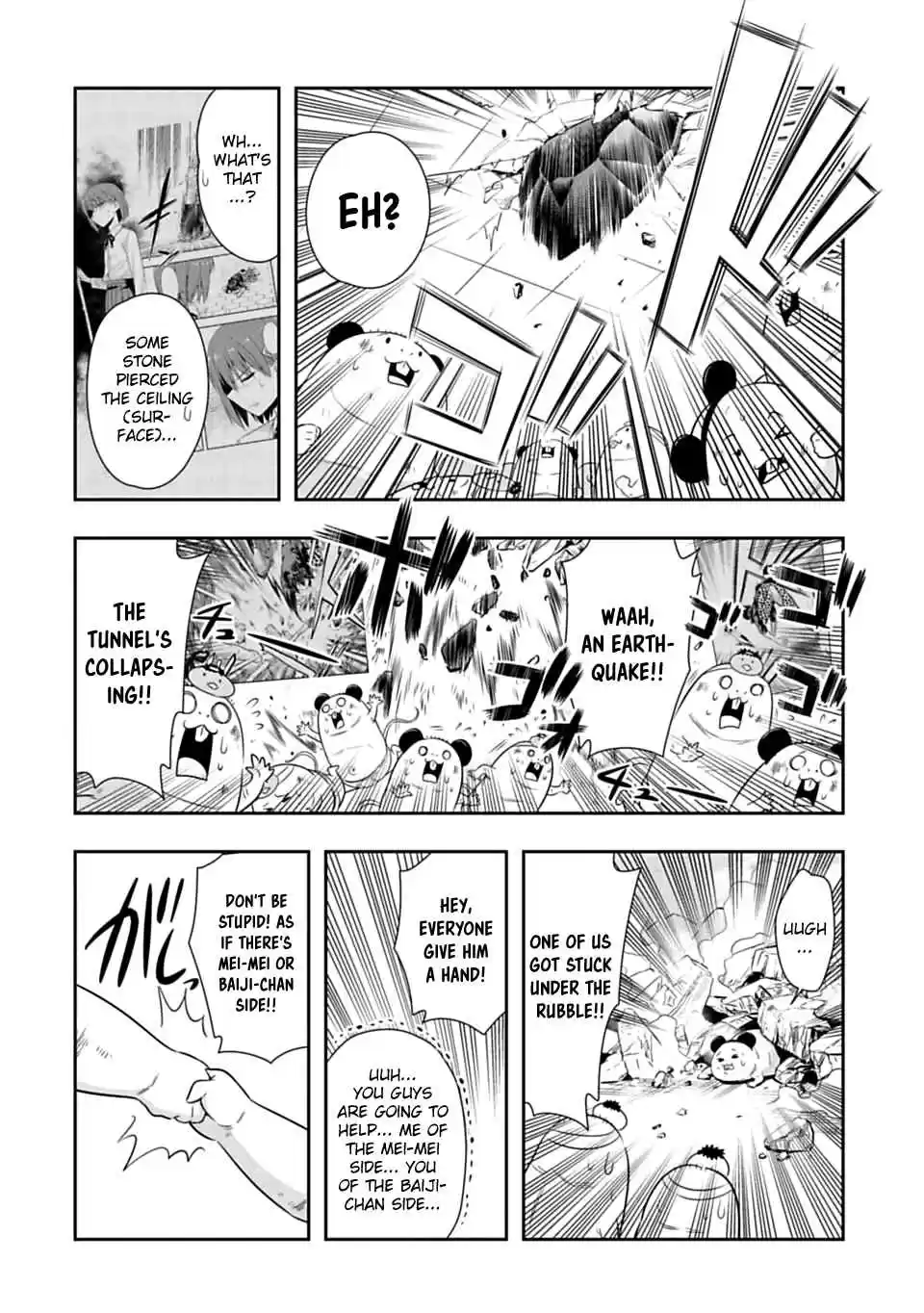 Murenase! Shiiton Gakuen Ch. 55.5 Seton Academy festival Under the stage.