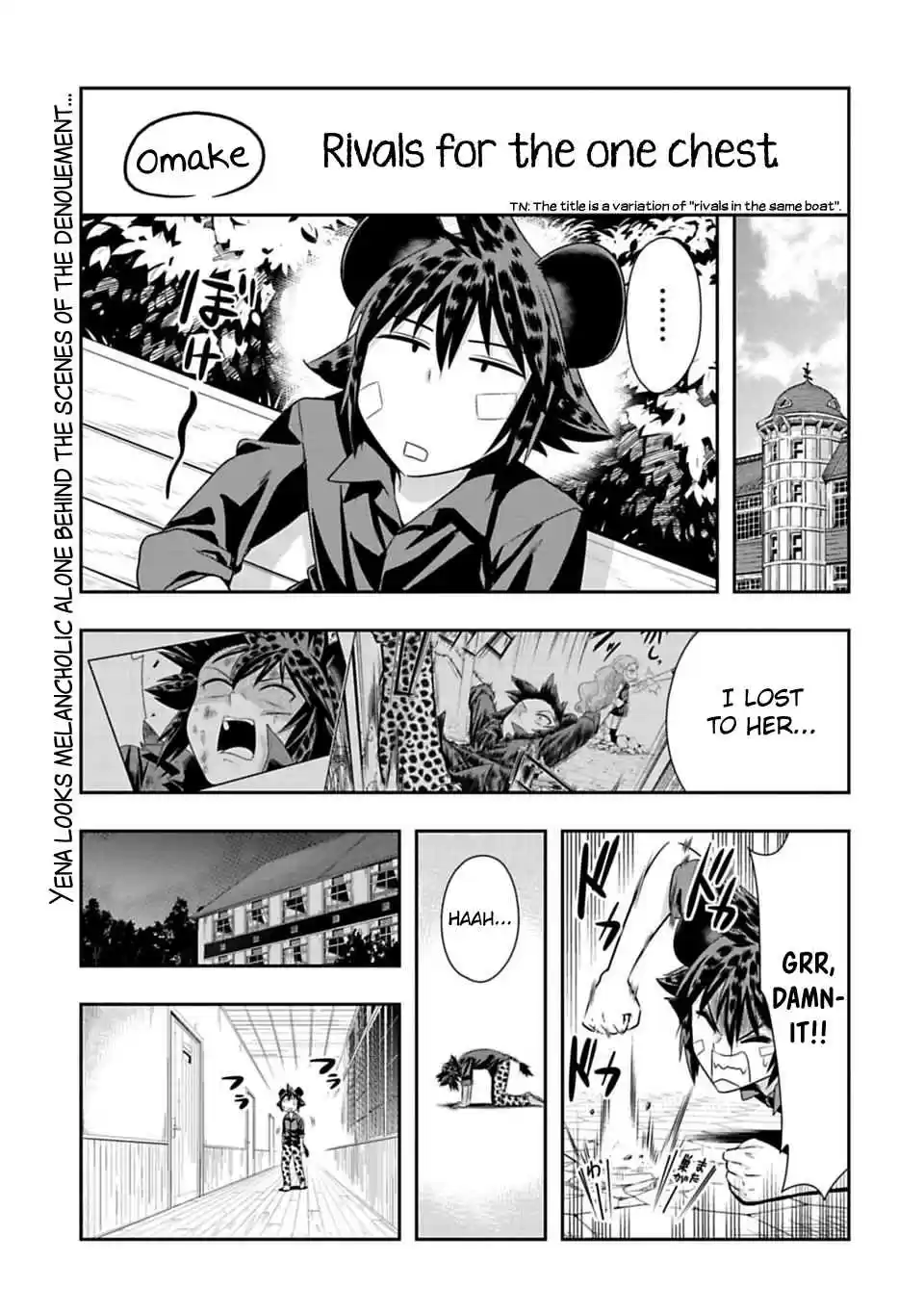 Murenase! Shiiton Gakuen Ch. 57.5 Rivals for the one chest.