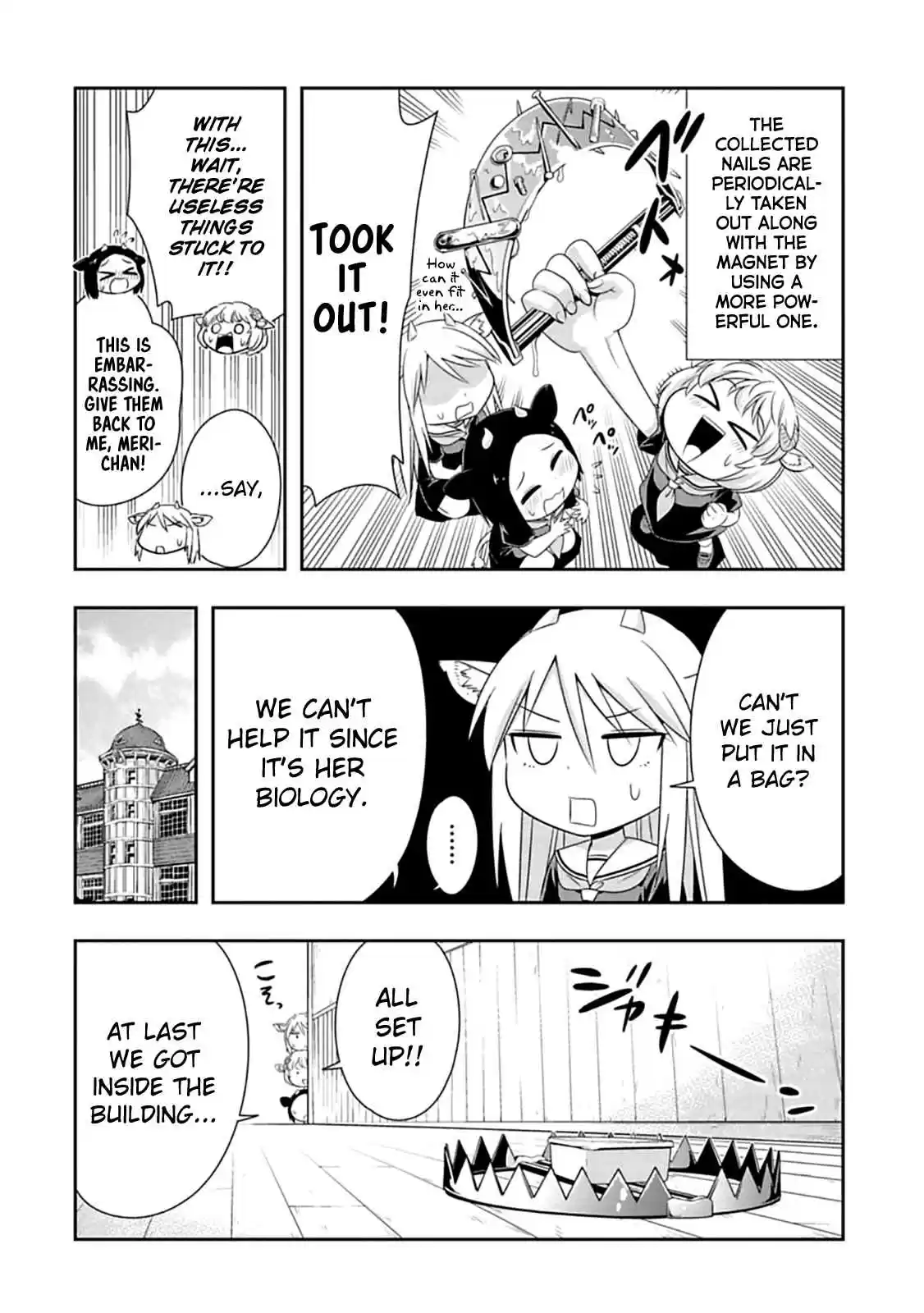 Murenase! Shiiton Gakuen Ch. 58 Little horns!