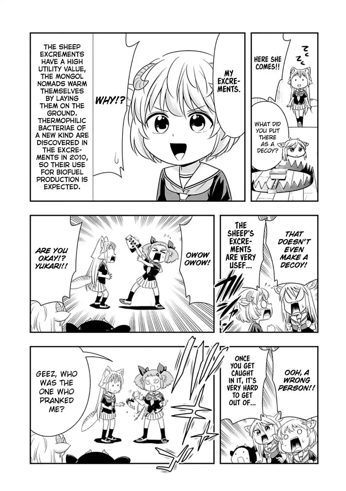 Murenase! Shiiton Gakuen Ch. 58 Little horns!