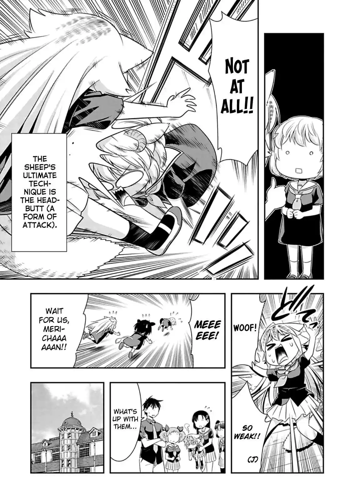 Murenase! Shiiton Gakuen Ch. 58 Little horns!