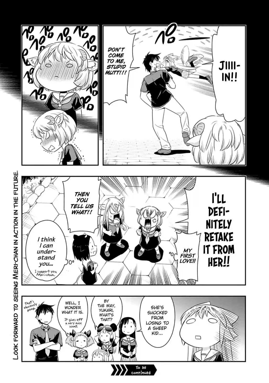 Murenase! Shiiton Gakuen Ch. 58 Little horns!
