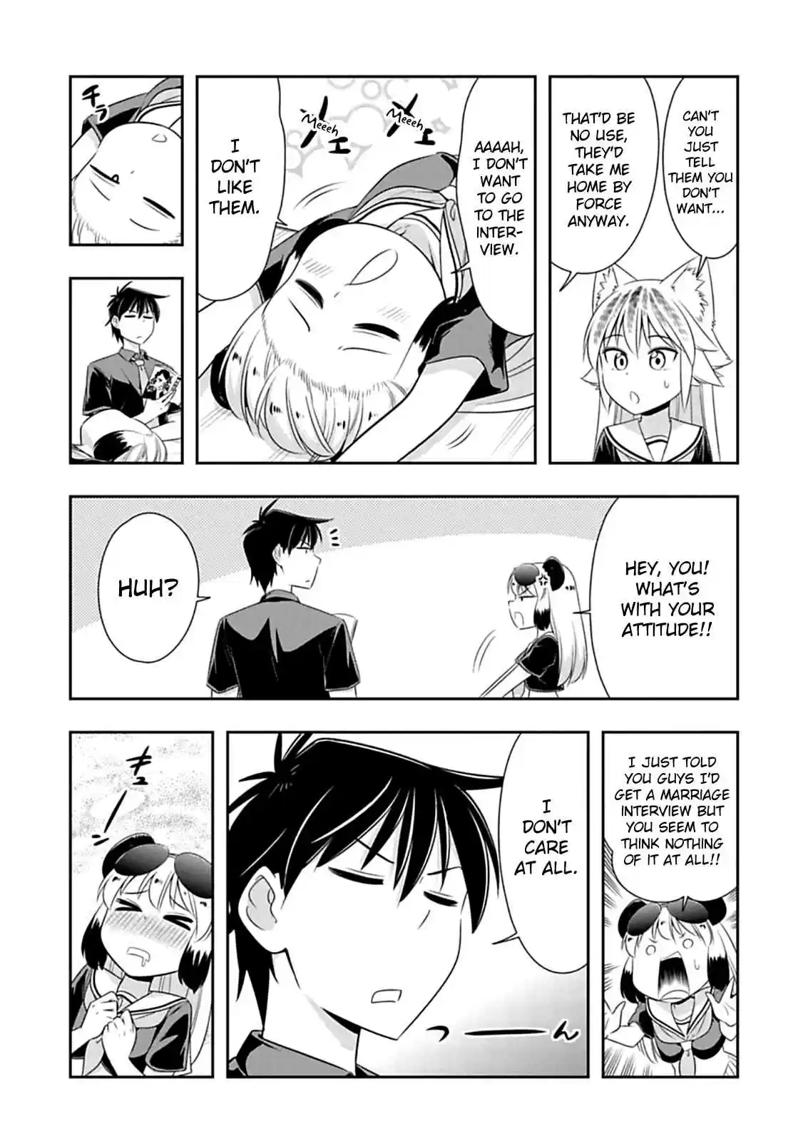 Murenase! Shiiton Gakuen Ch. 59 The panda's marriage interview