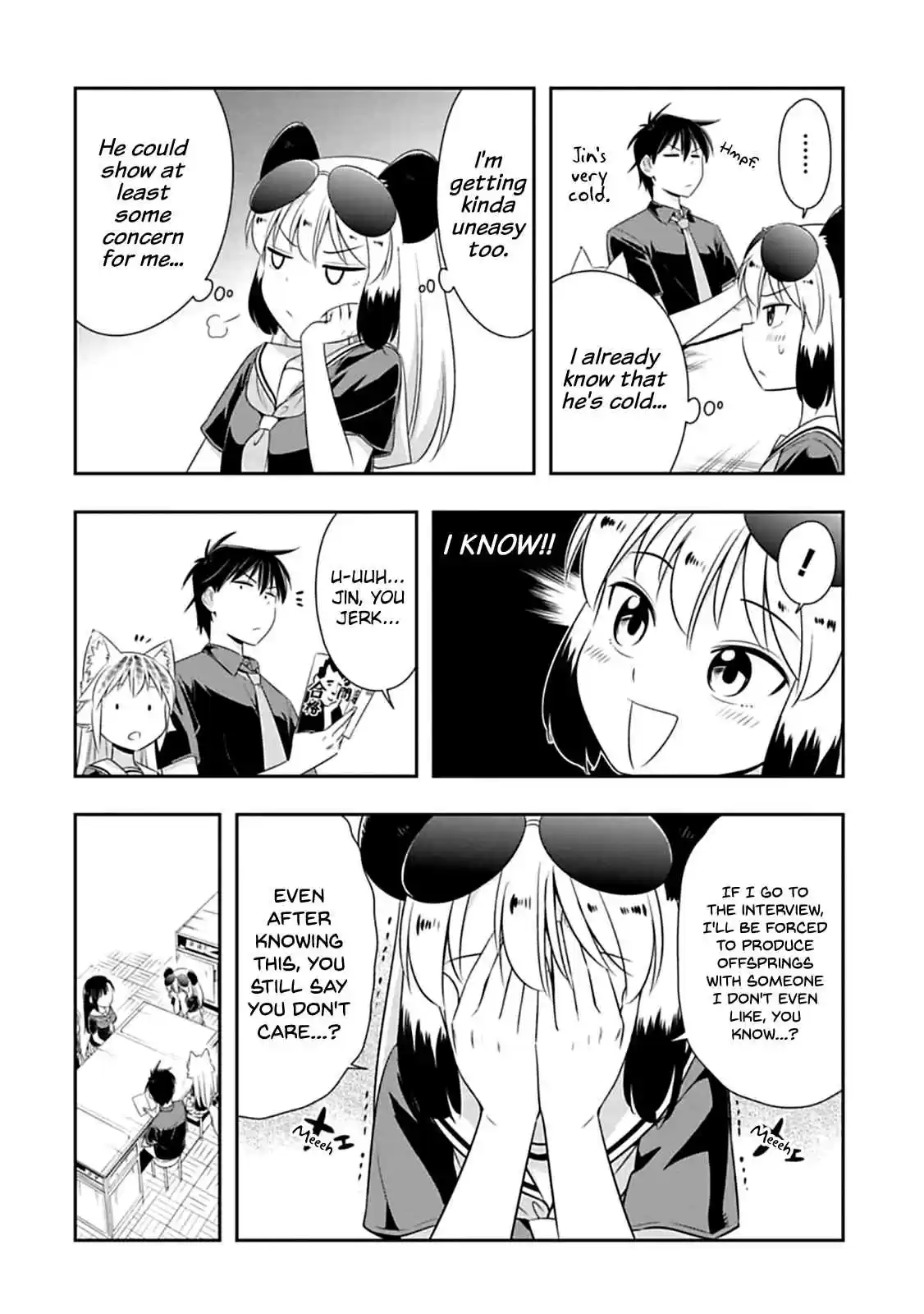 Murenase! Shiiton Gakuen Ch. 59 The panda's marriage interview