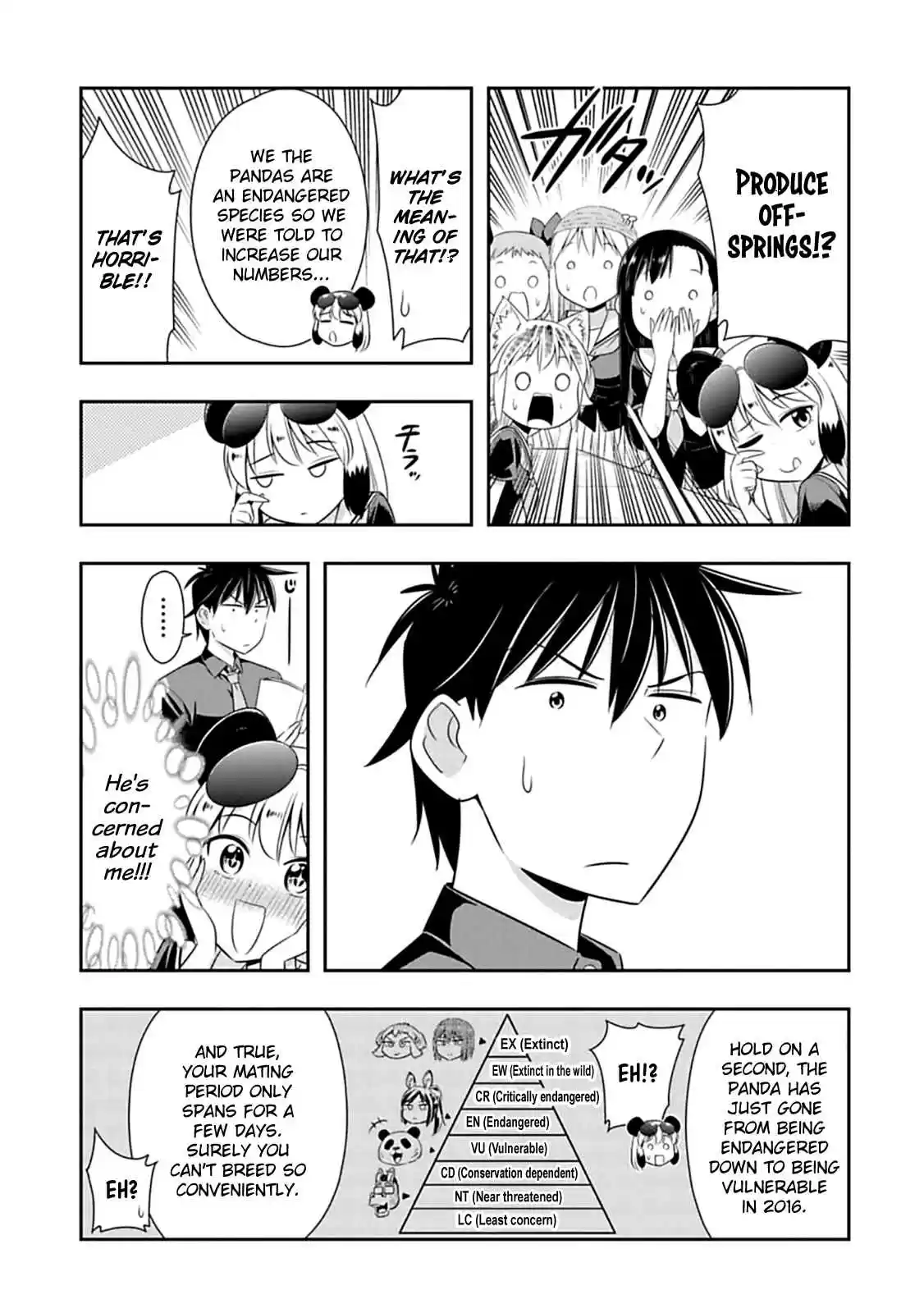 Murenase! Shiiton Gakuen Ch. 59 The panda's marriage interview