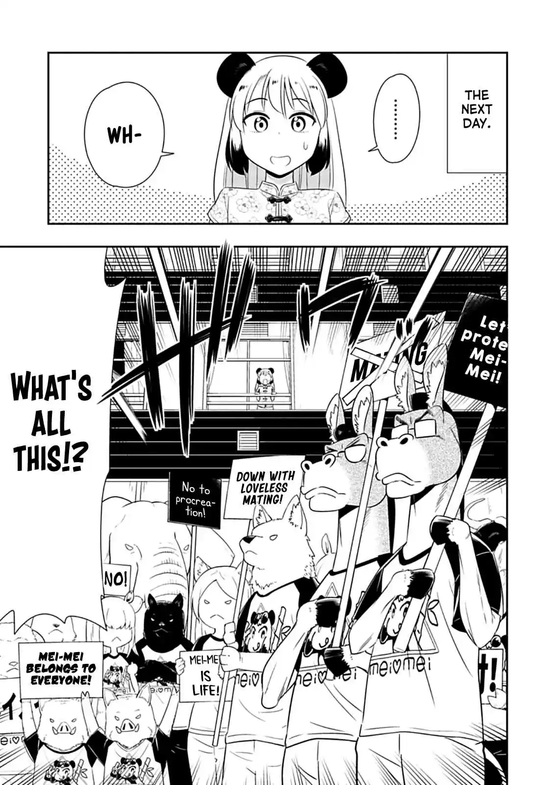 Murenase! Shiiton Gakuen Ch. 59 The panda's marriage interview