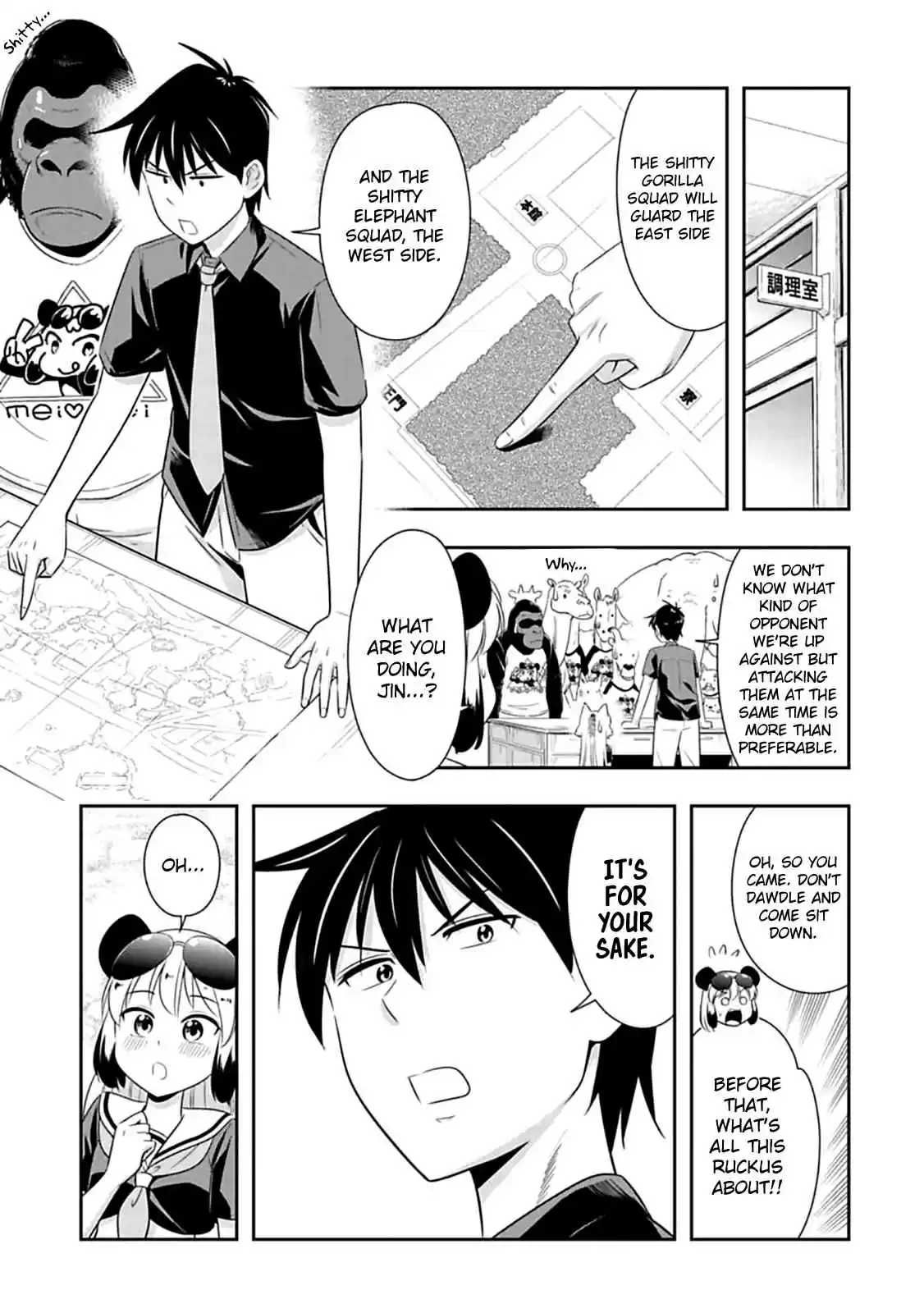 Murenase! Shiiton Gakuen Ch. 59 The panda's marriage interview