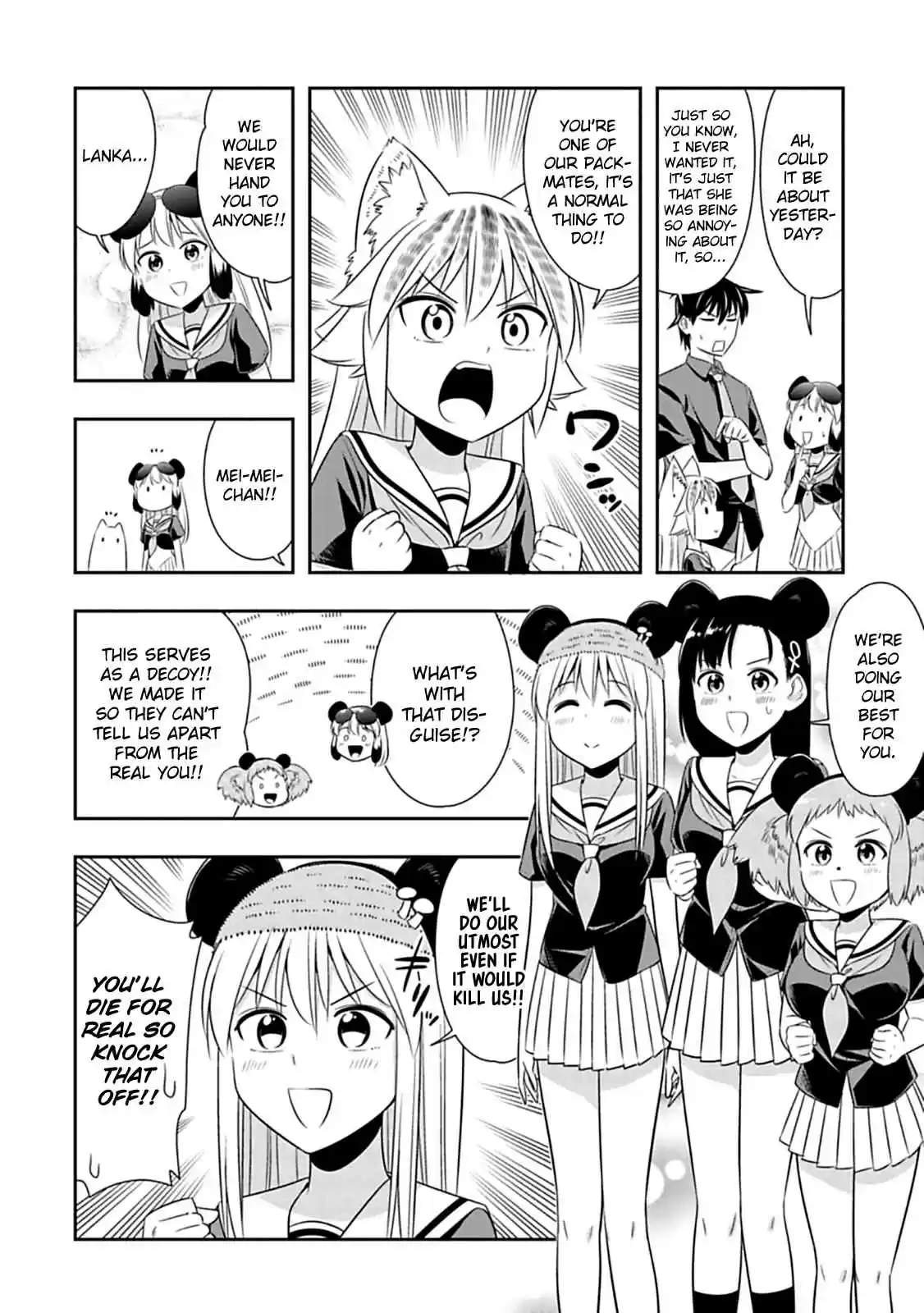 Murenase! Shiiton Gakuen Ch. 59 The panda's marriage interview