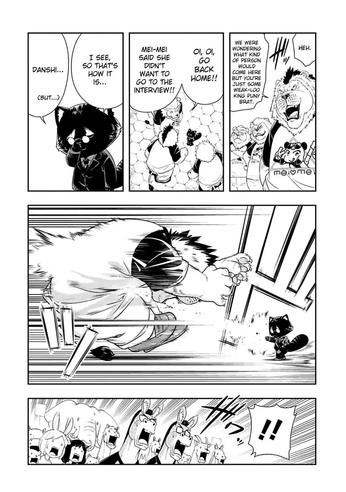 Murenase! Shiiton Gakuen Ch. 59 The panda's marriage interview