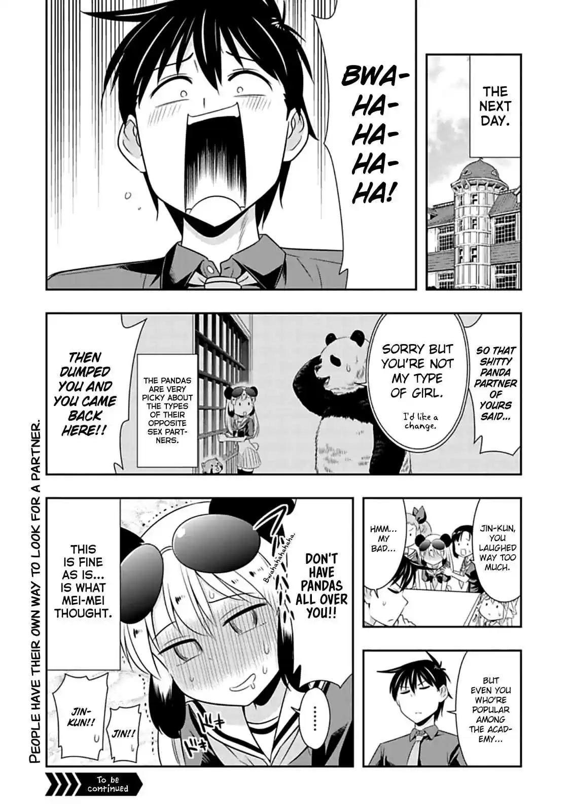 Murenase! Shiiton Gakuen Ch. 59 The panda's marriage interview