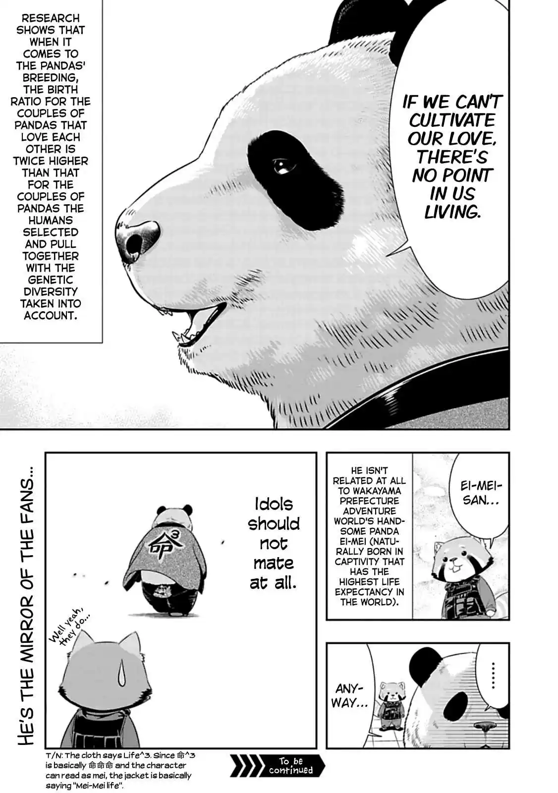 Murenase! Shiiton Gakuen Ch. 59.5 Handsome panda