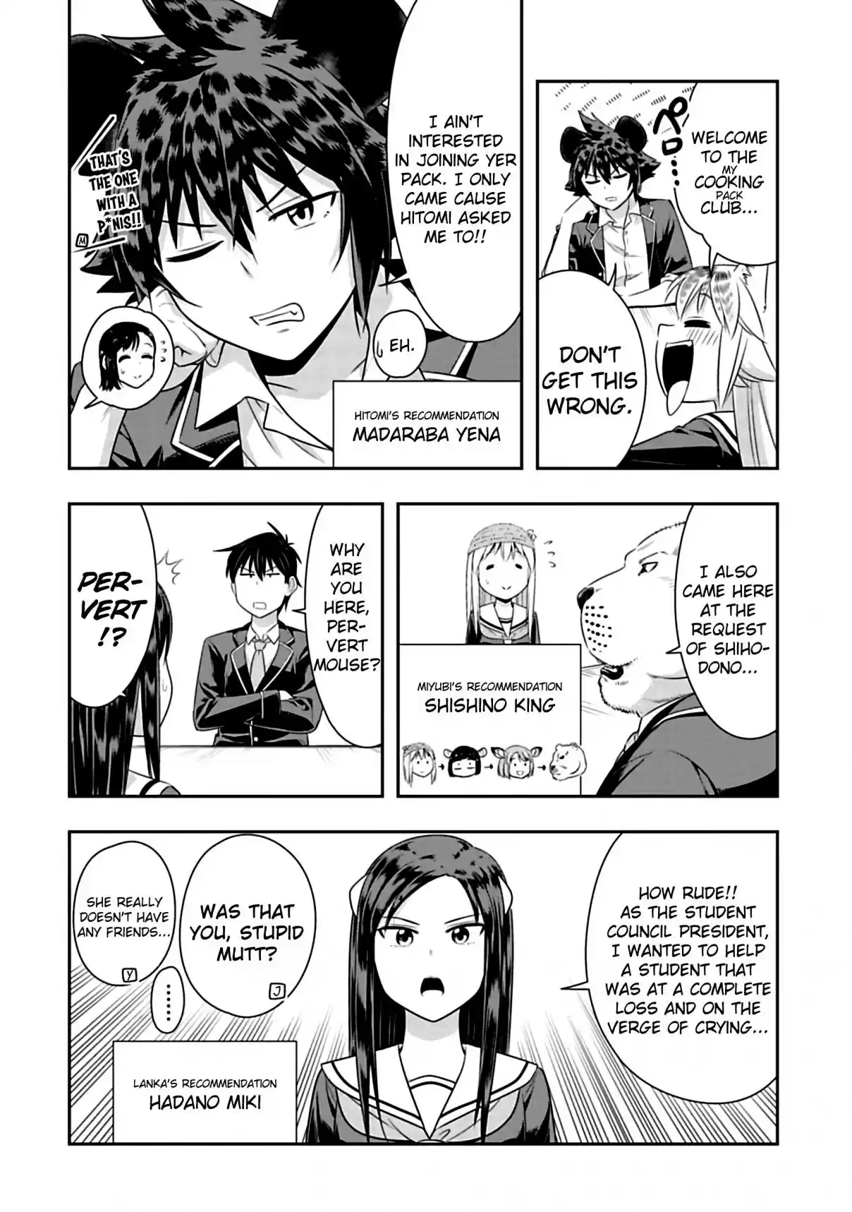 Murenase! Shiiton Gakuen Ch. 66 Grand Plan to Get New Members in!!