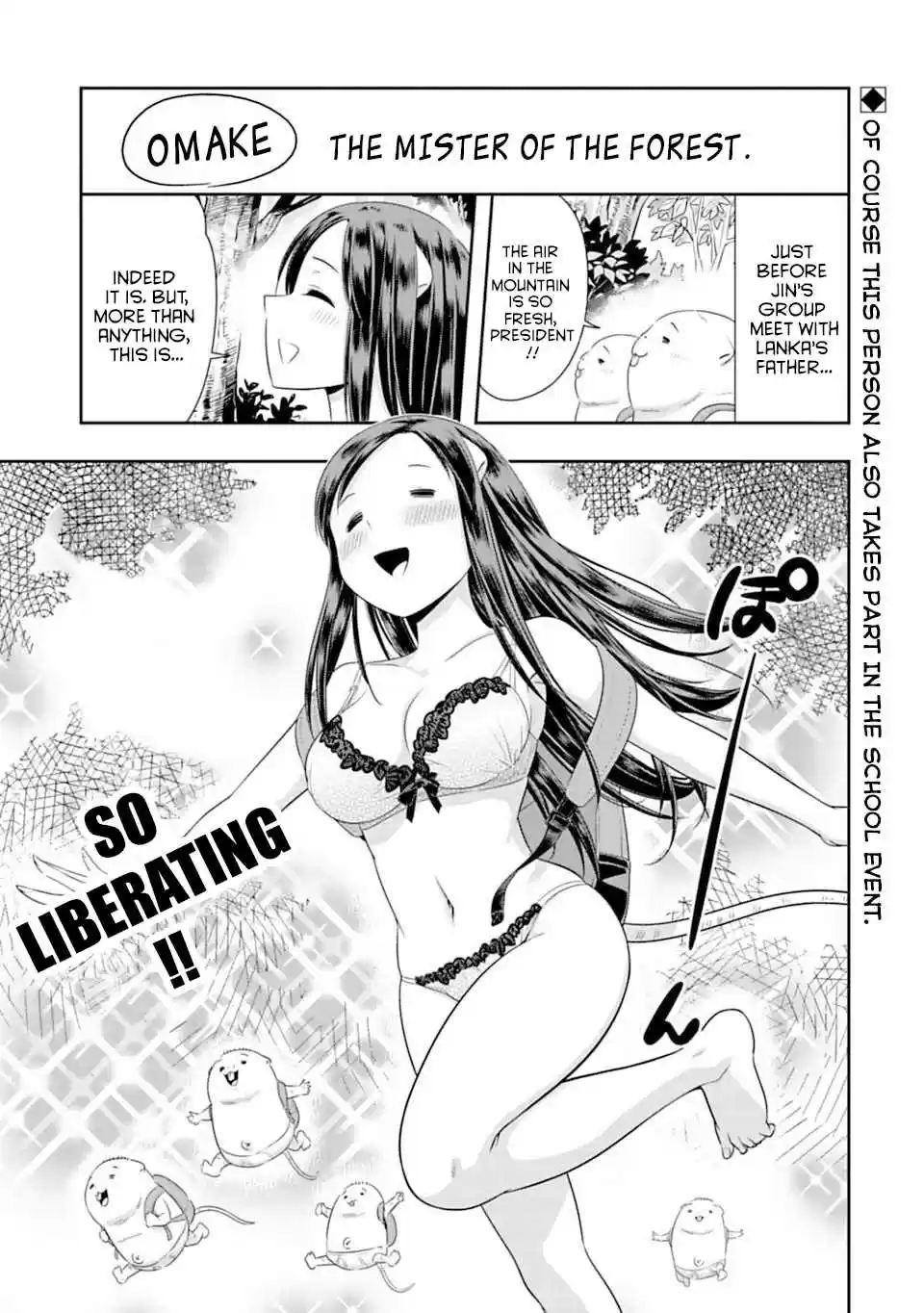 Murenase! Shiiton Gakuen Ch. 67.5 The mister of the forest