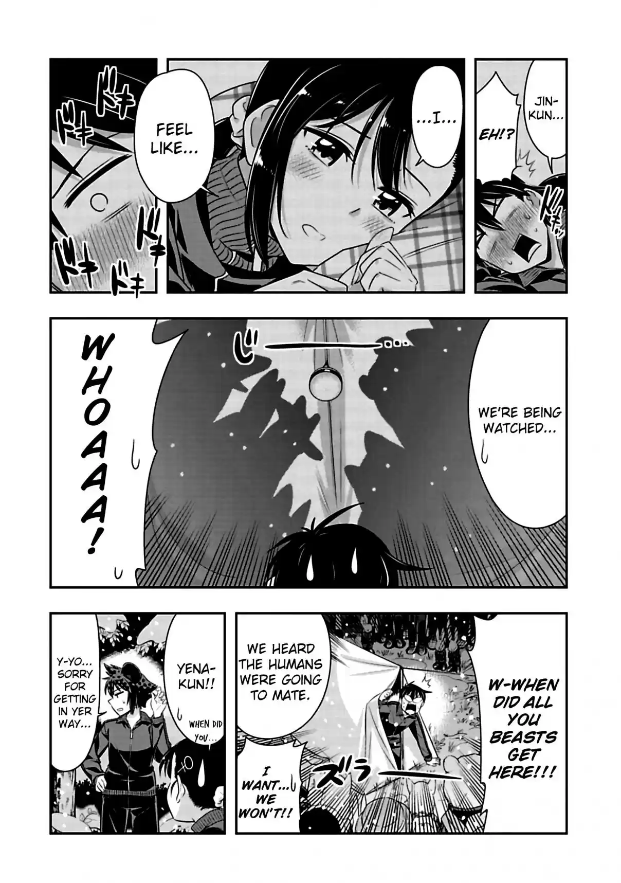 Murenase! Shiiton Gakuen Ch. 70 Inside the Tent