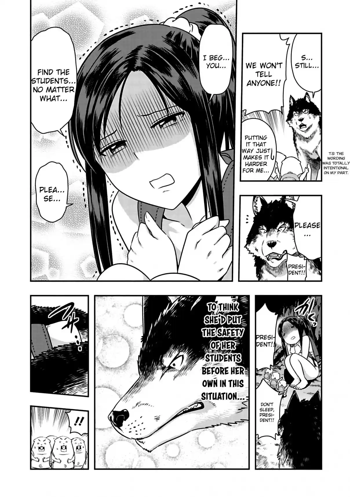 Murenase! Shiiton Gakuen Ch. 71.5 The Mister's Fluff