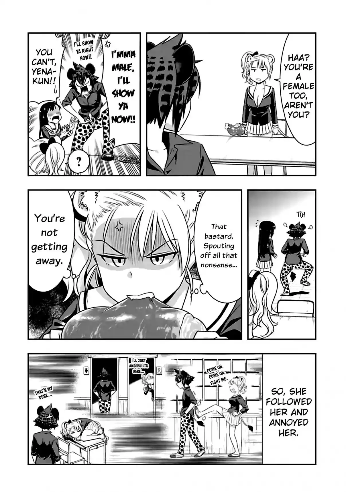 Murenase! Shiiton Gakuen Ch. 75 Yena vs Io (1)