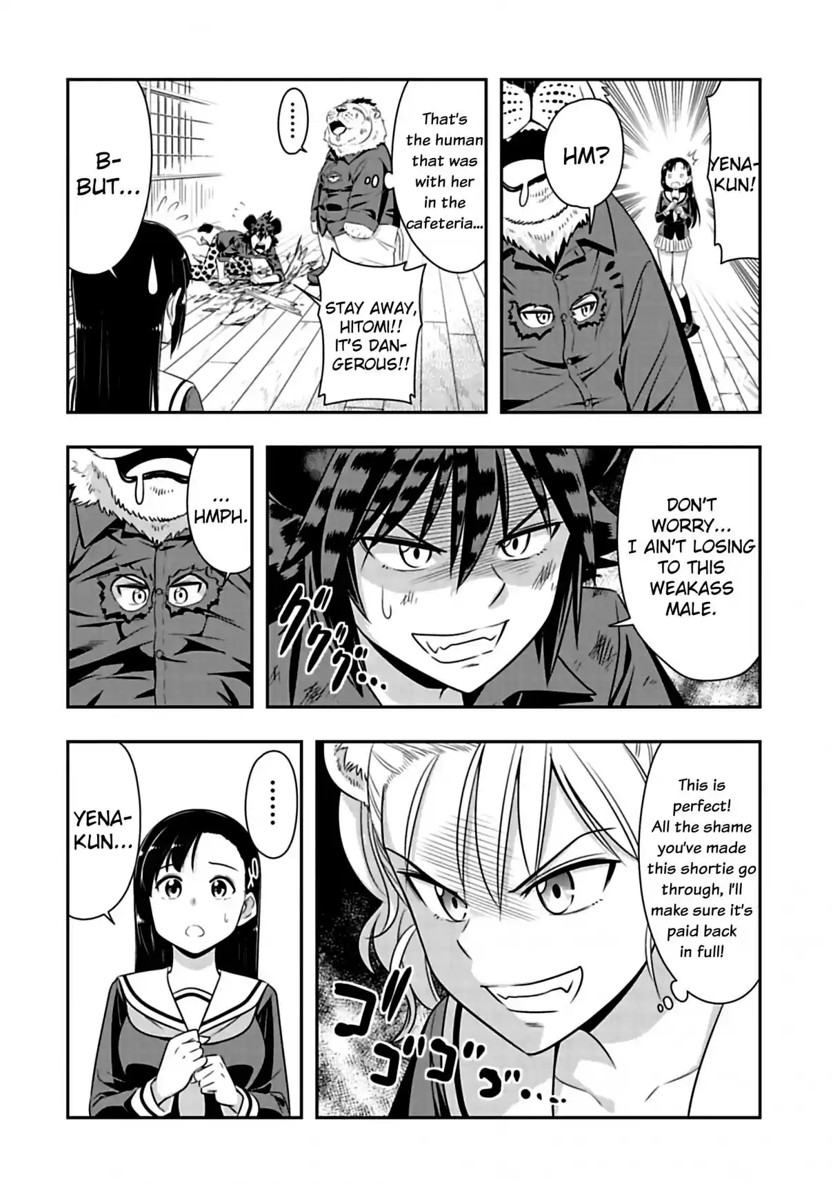 Murenase! Shiiton Gakuen Ch. 76 Io vs Yena (2)