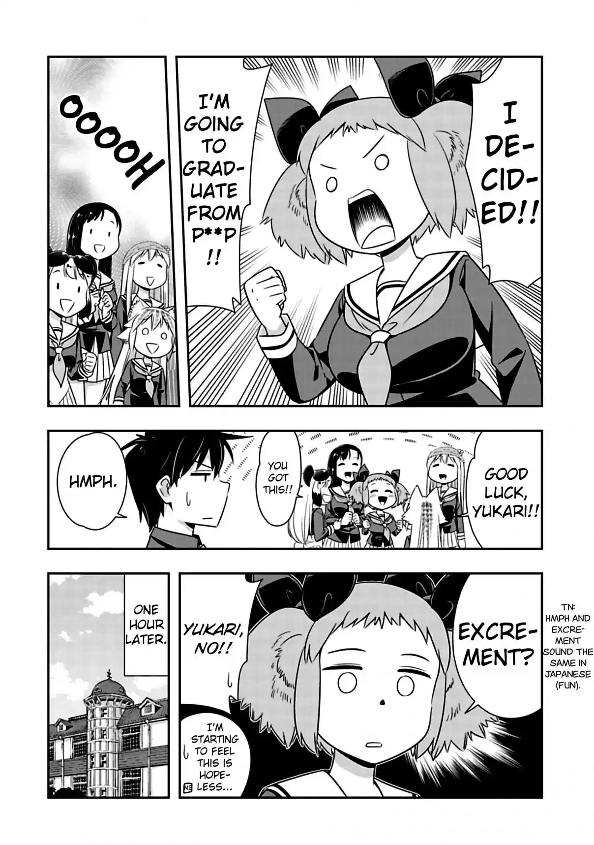 Murenase! Shiiton Gakuen Ch. 77 How Cruel! A Ban on P**p Consumption!