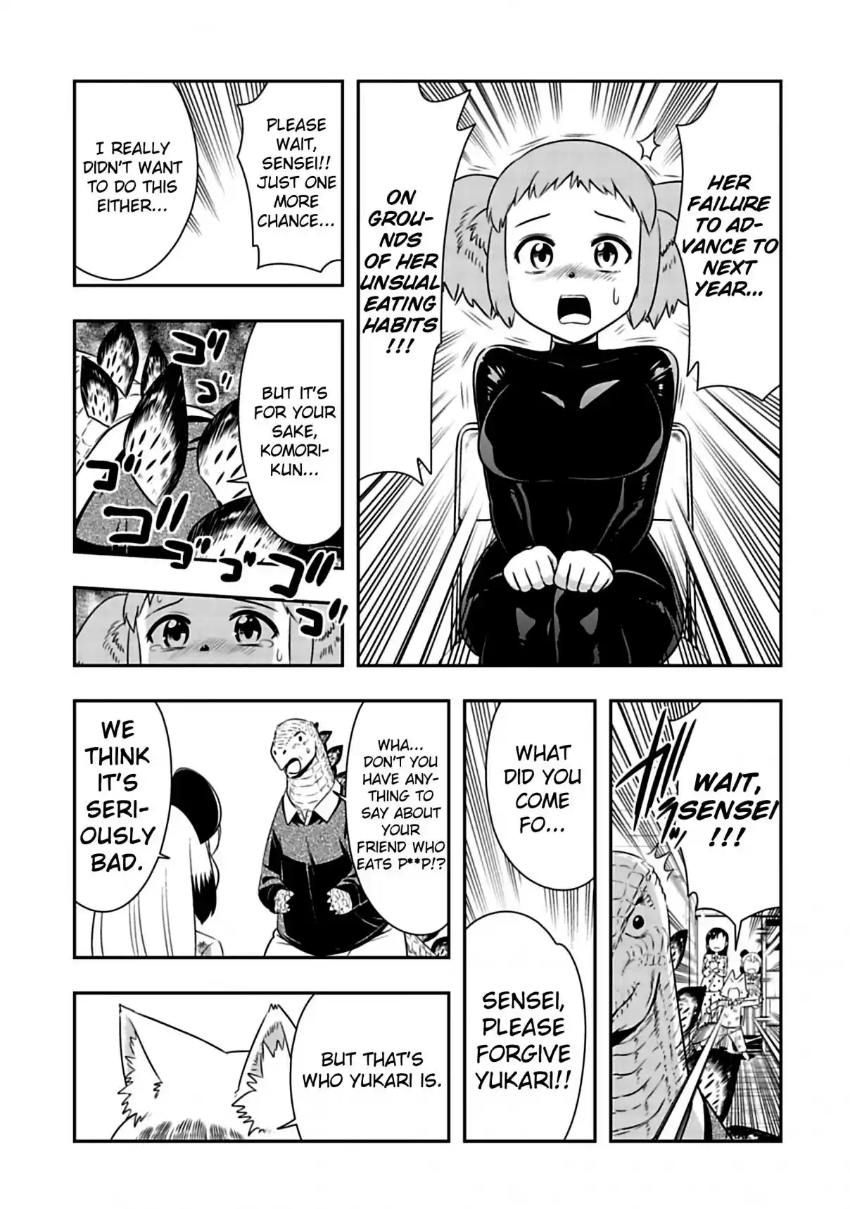 Murenase! Shiiton Gakuen Ch. 77 How Cruel! A Ban on P**p Consumption!