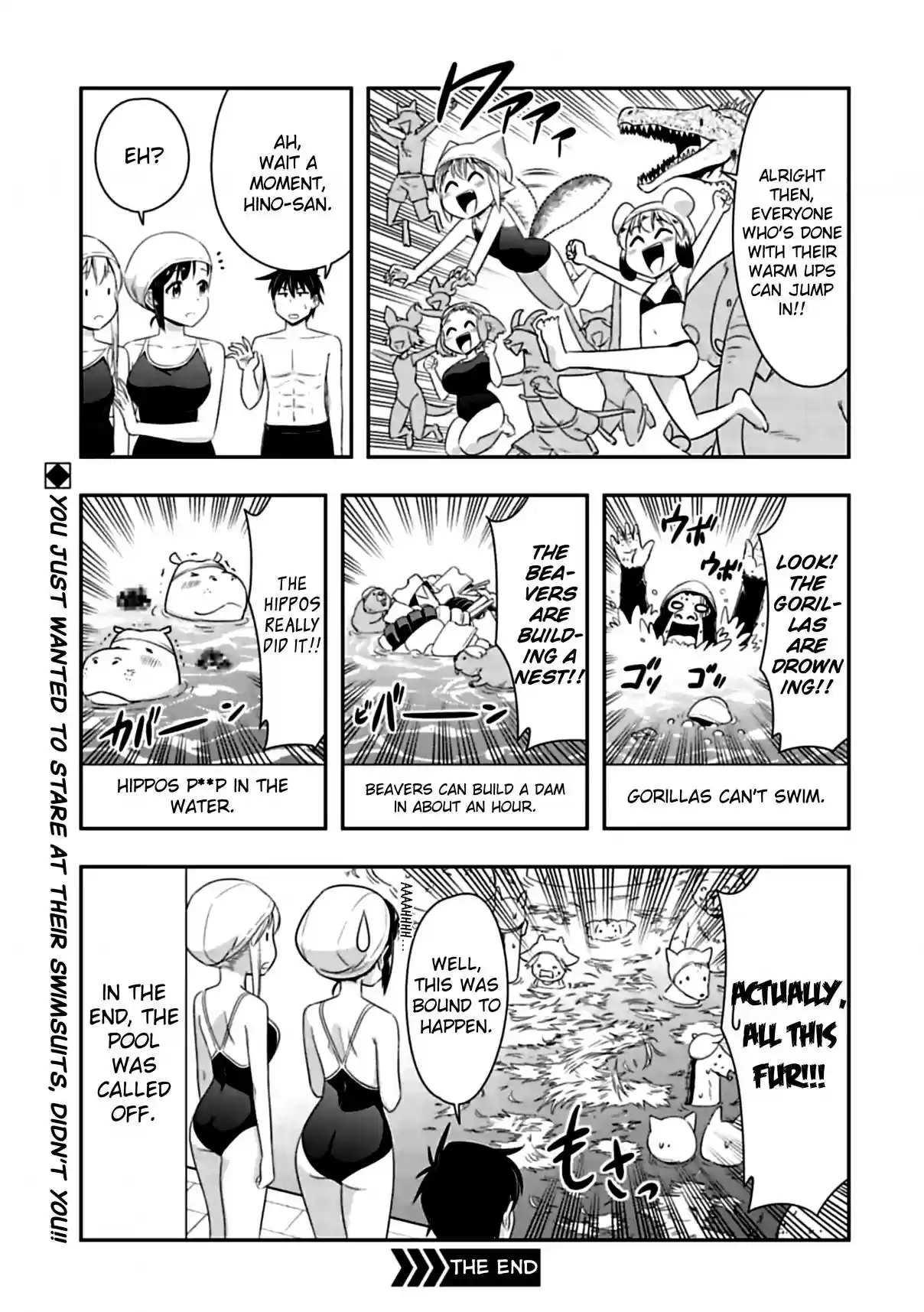 Murenase! Shiiton Gakuen Ch. 77.6 Bangaihen The Situation at the Seton Academy Pool