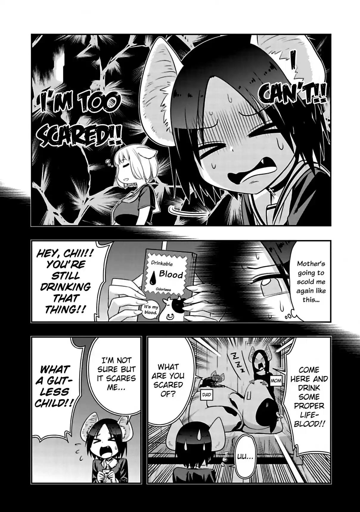 Murenase! Shiiton Gakuen Ch. 78 Cowardly Vampire (1)