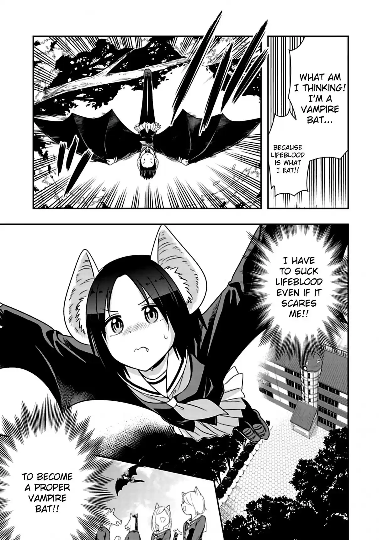 Murenase! Shiiton Gakuen Ch. 78 Cowardly Vampire (1)