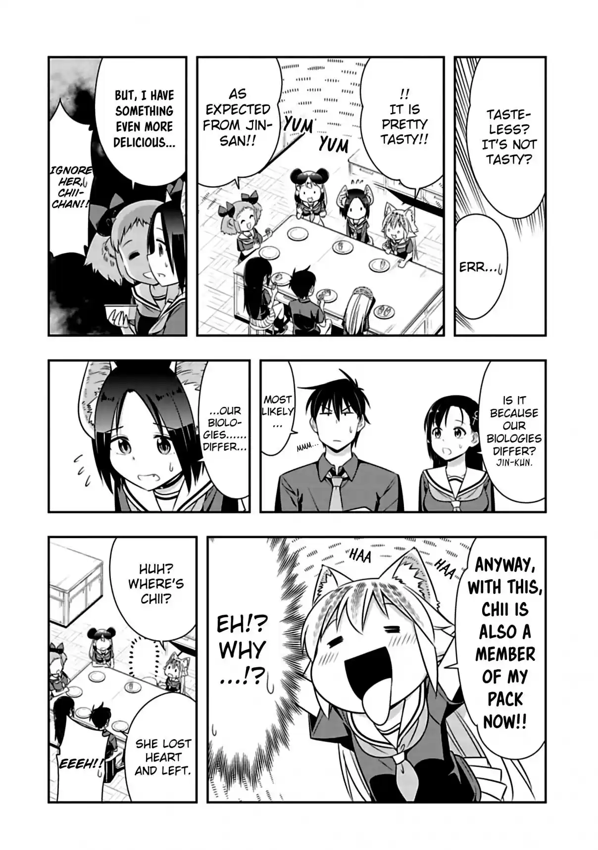 Murenase! Shiiton Gakuen Ch. 80 Cowardly Vampire (3)