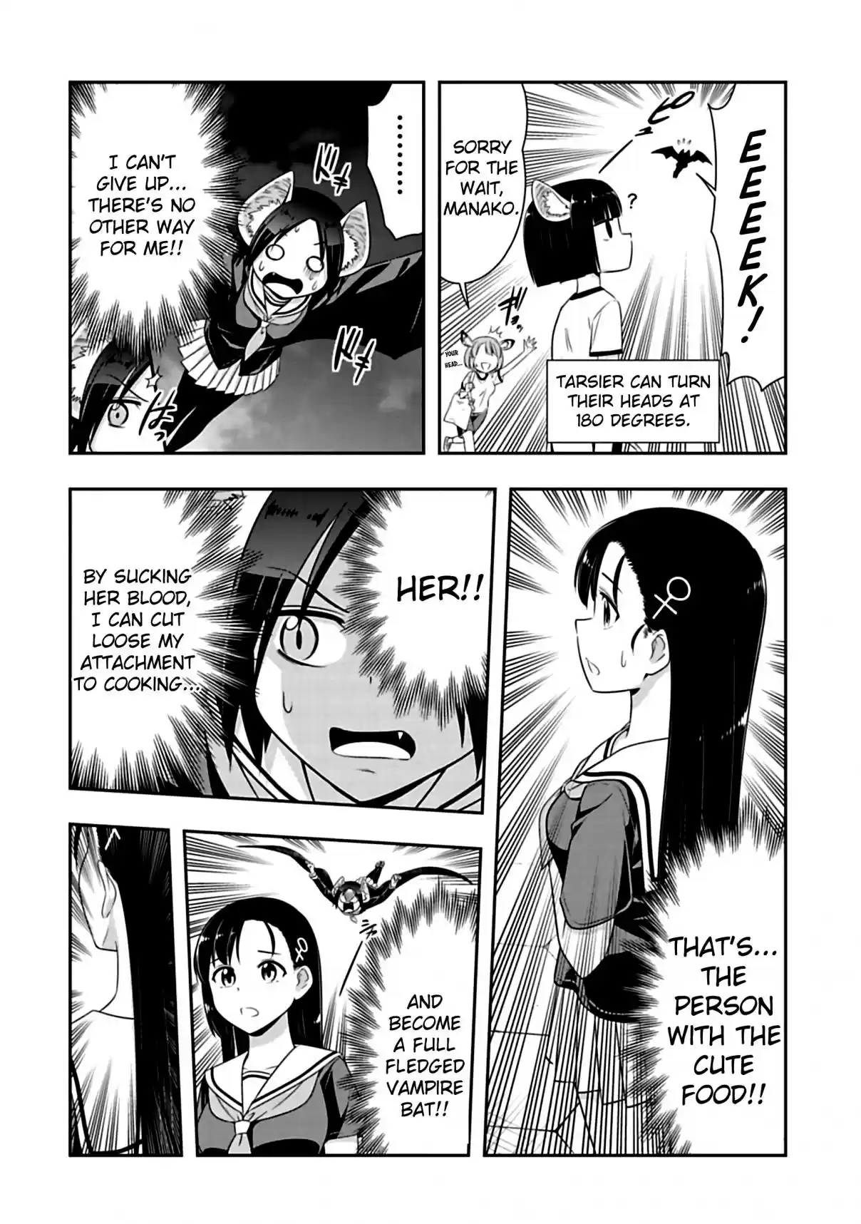 Murenase! Shiiton Gakuen Ch. 80 Cowardly Vampire (3)