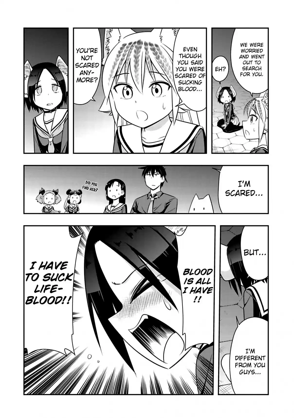 Murenase! Shiiton Gakuen Ch. 80 Cowardly Vampire (3)