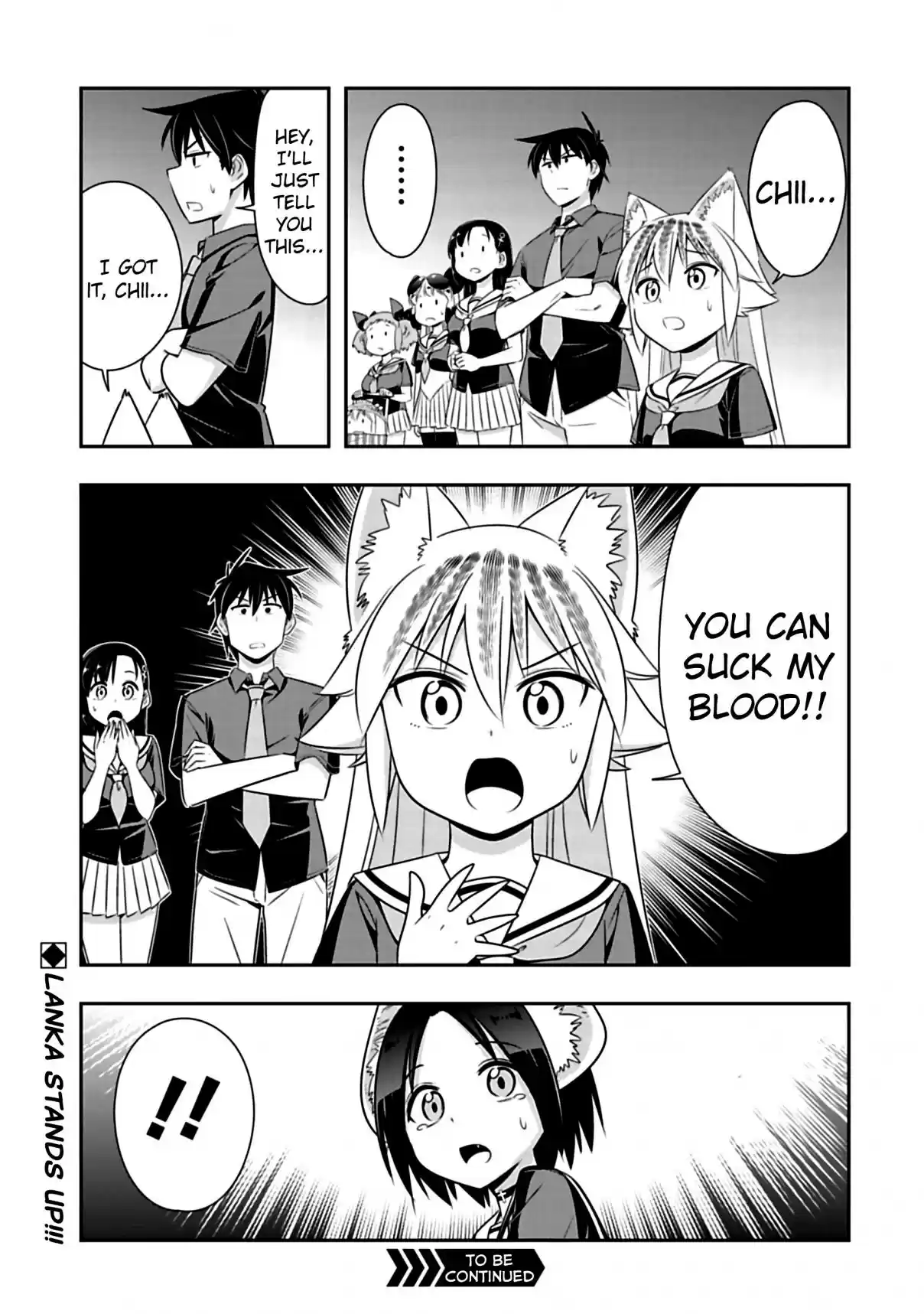 Murenase! Shiiton Gakuen Ch. 80 Cowardly Vampire (3)