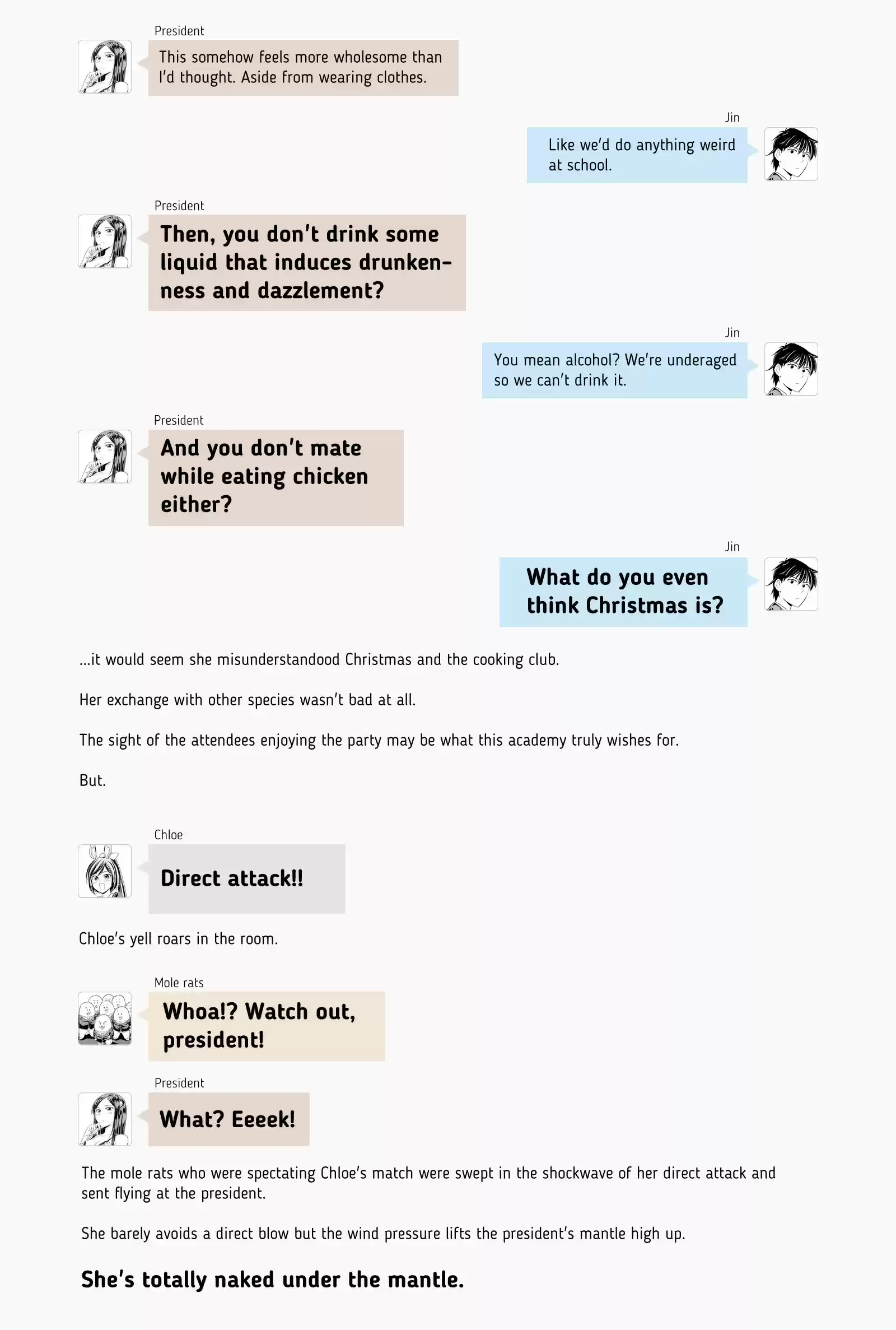 Murenase! Shiiton Gakuen ch.73.6