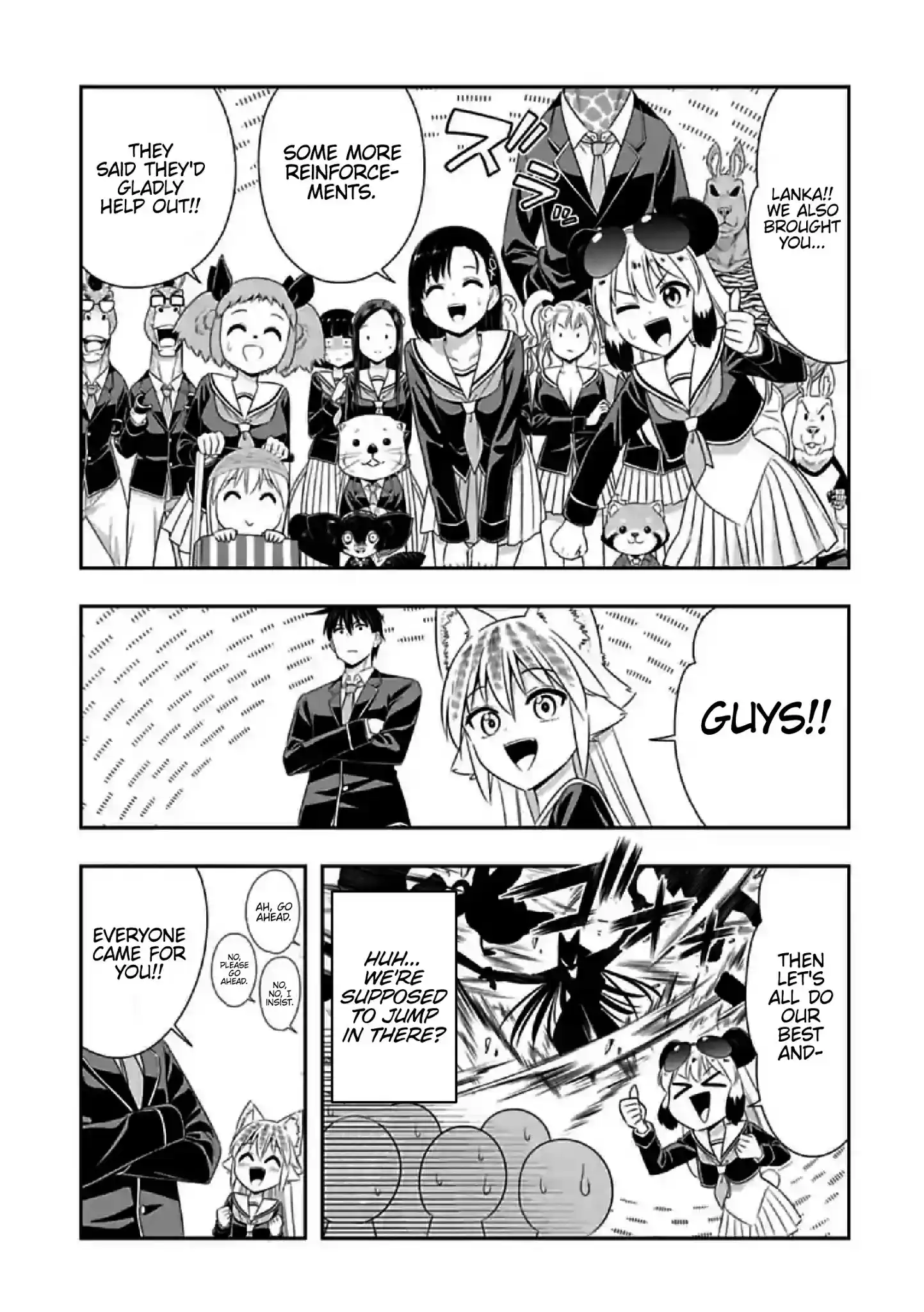 Murenase! Shiiton Gakuen Chapter 148