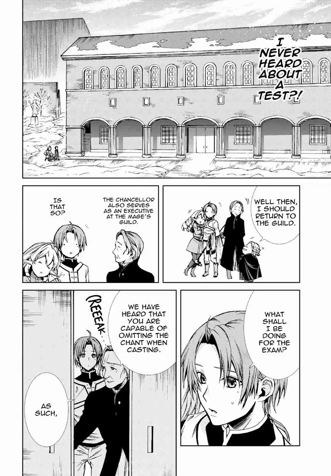 Mushoku Tensei ~Isekai Ittara Honki Dasu~ Ch. 54 Entrance Exam