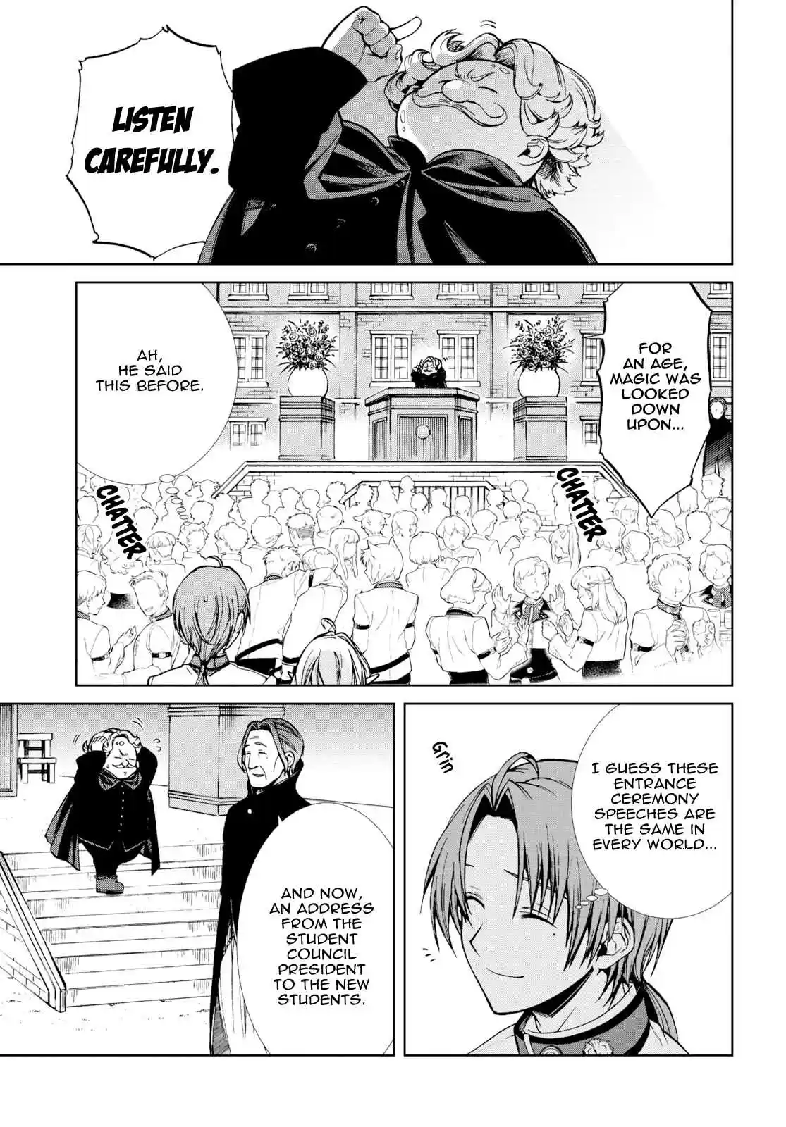 Mushoku Tensei ~Isekai Ittara Honki Dasu~ Ch. 54 Entrance Exam