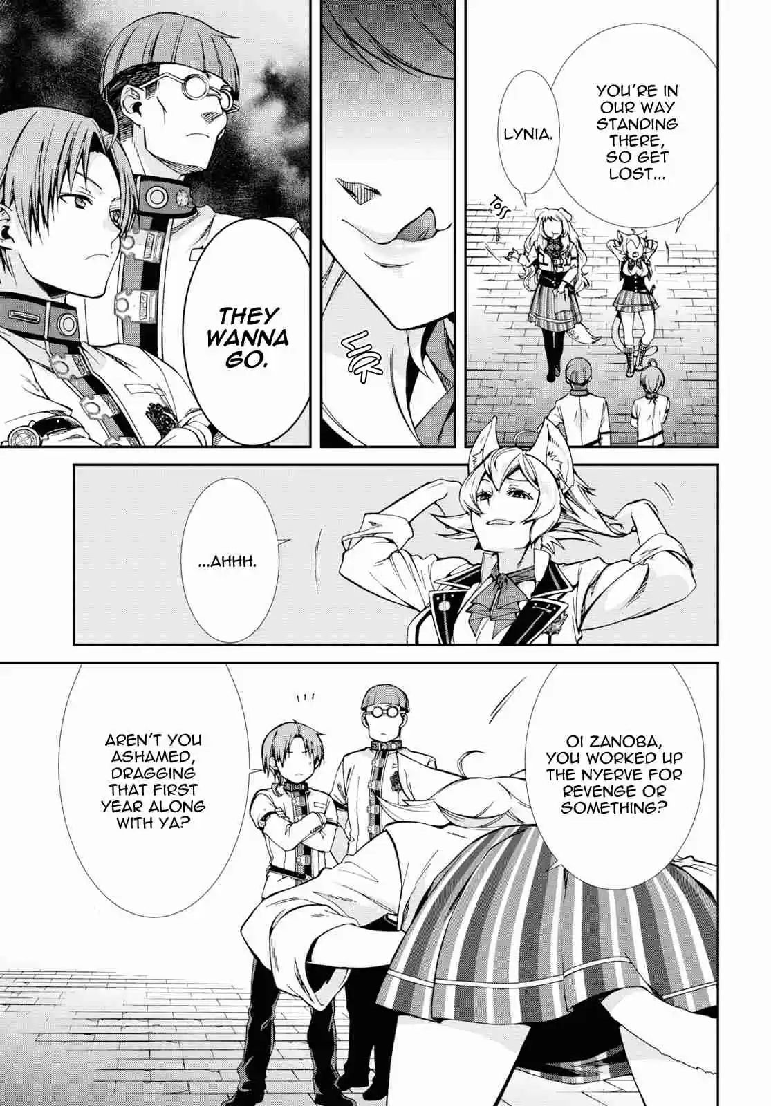 Mushoku Tensei ~Isekai Ittara Honki Dasu~ Ch. 60 Beast Race Nobility Confinement Incident, Part 1