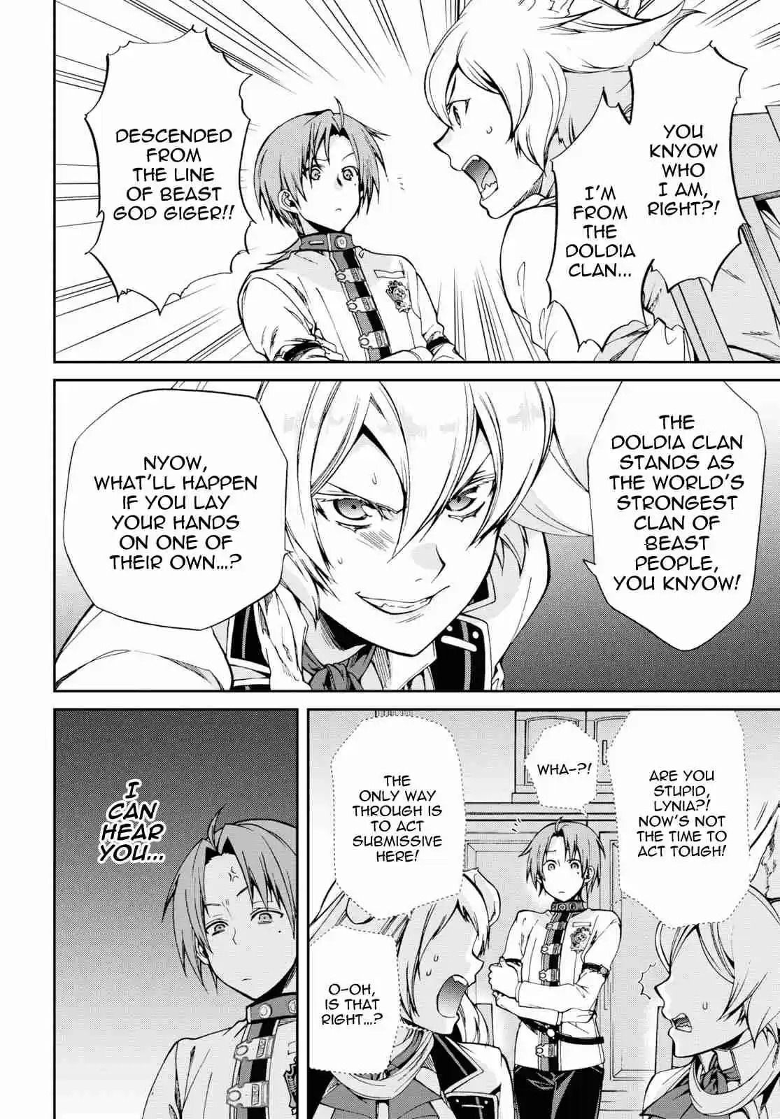 Mushoku Tensei ~Isekai Ittara Honki Dasu~ Ch. 60 Beast Race Nobility Confinement Incident, Part 1