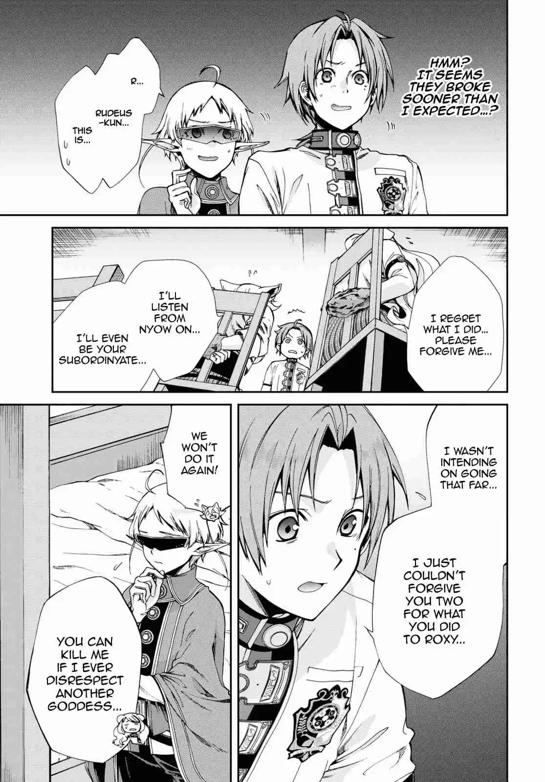 Mushoku Tensei ~Isekai Ittara Honki Dasu~ Ch. 61 Beast Race Nobility Confinement Incident, Part 2