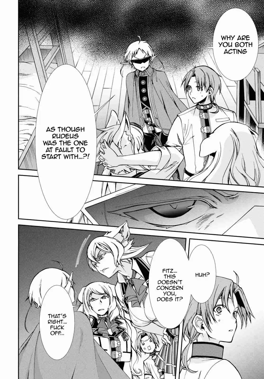 Mushoku Tensei ~Isekai Ittara Honki Dasu~ Ch. 61 Beast Race Nobility Confinement Incident, Part 2