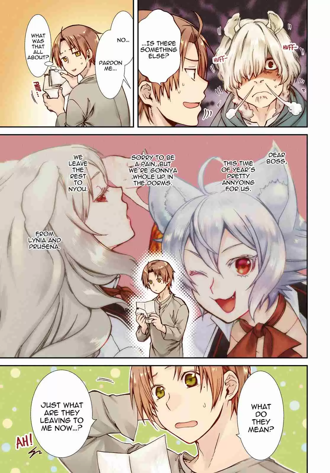 Mushoku Tensei ~Isekai Ittara Honki Dasu~ Ch. 65 Ultimate Fiance, Part 1