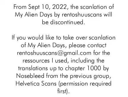 My Alien Days Webcomic 850.5