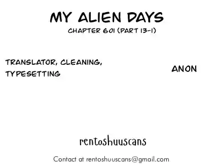 My Alien Days Webcomic Ch. 601