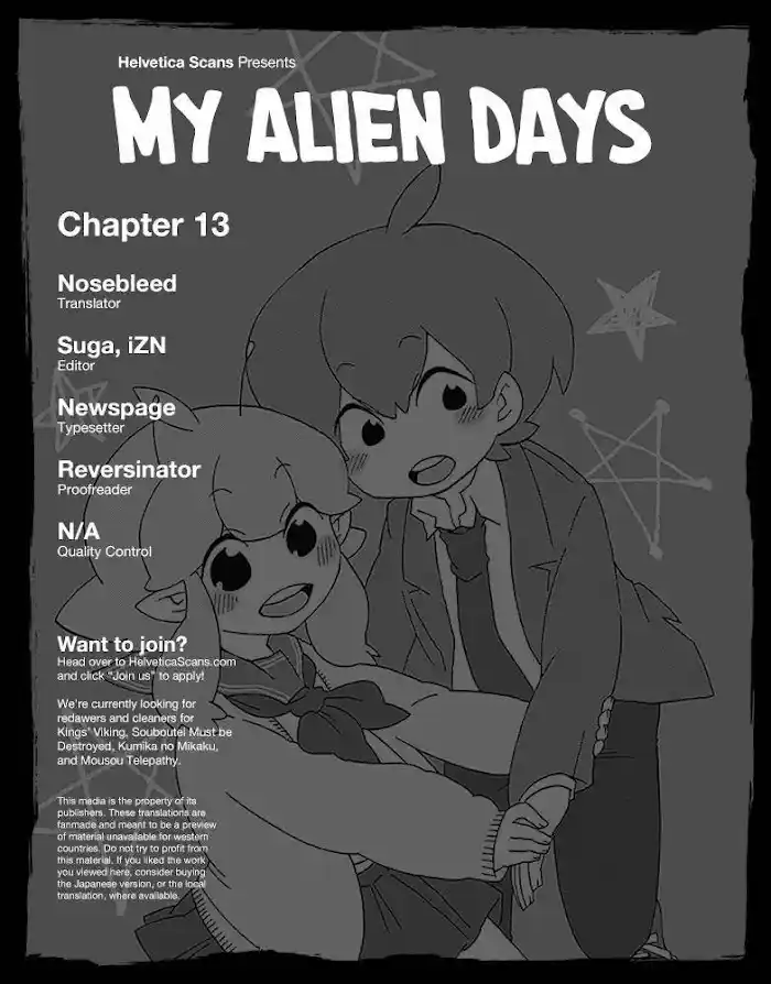 My Alien Days Webcomic Chapter 13