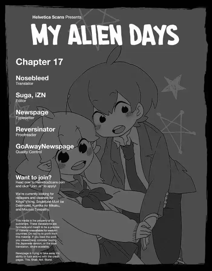 My Alien Days Webcomic Chapter 17