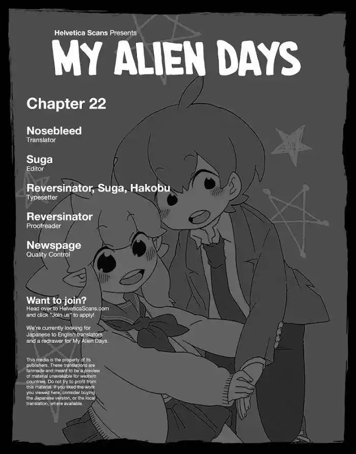 My Alien Days Webcomic Chapter 22