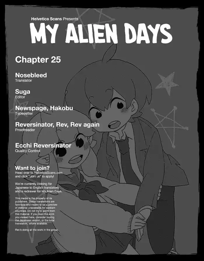 My Alien Days Webcomic Chapter 25