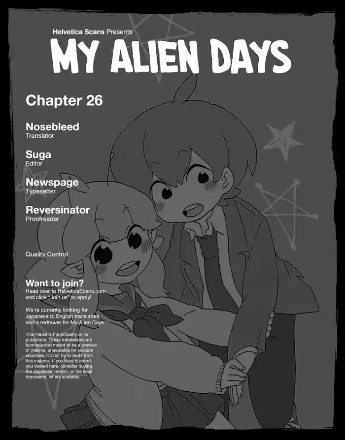 My Alien Days Webcomic Chapter 26